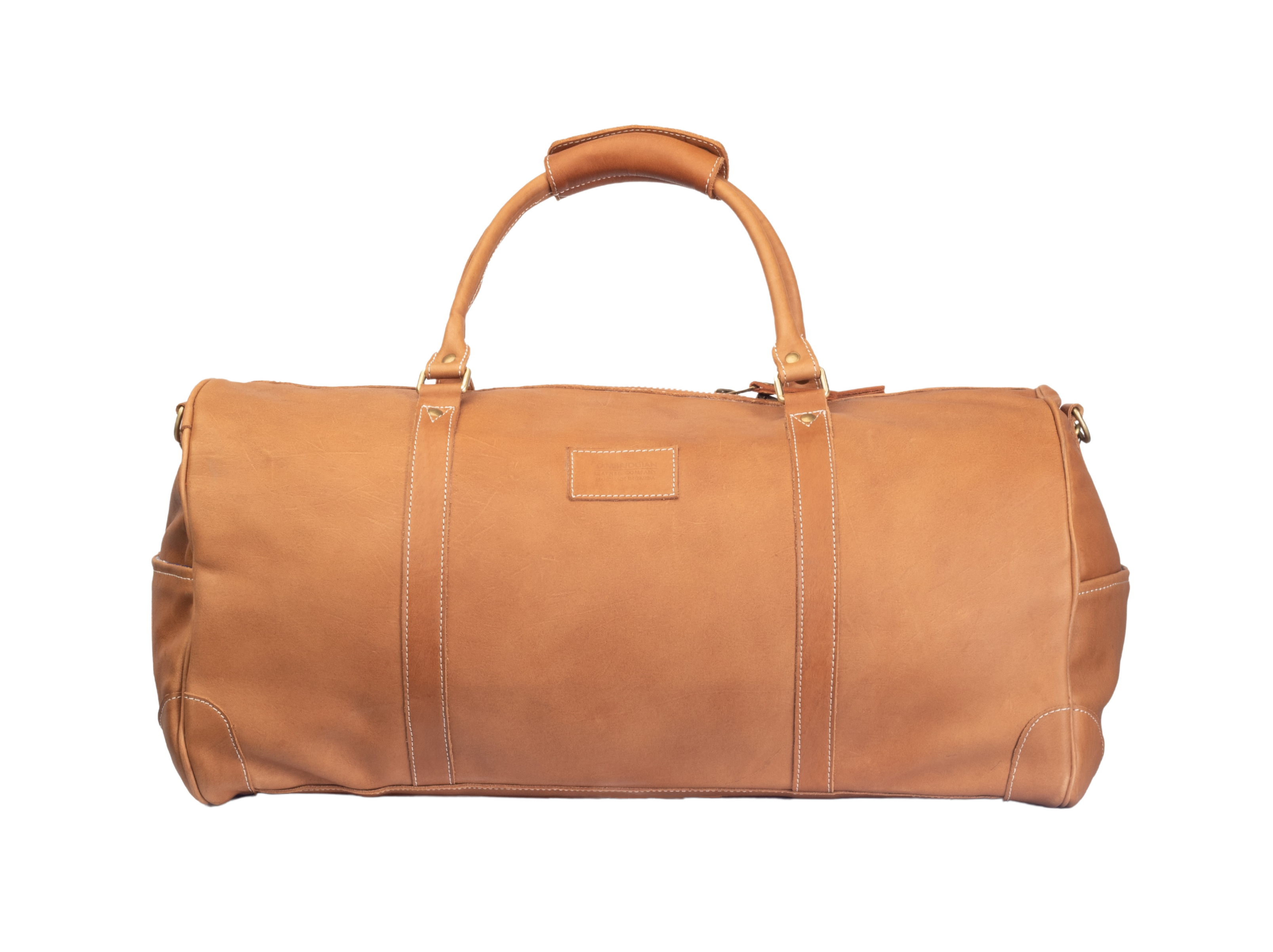 Ulendo Duffle in Tan/Blue