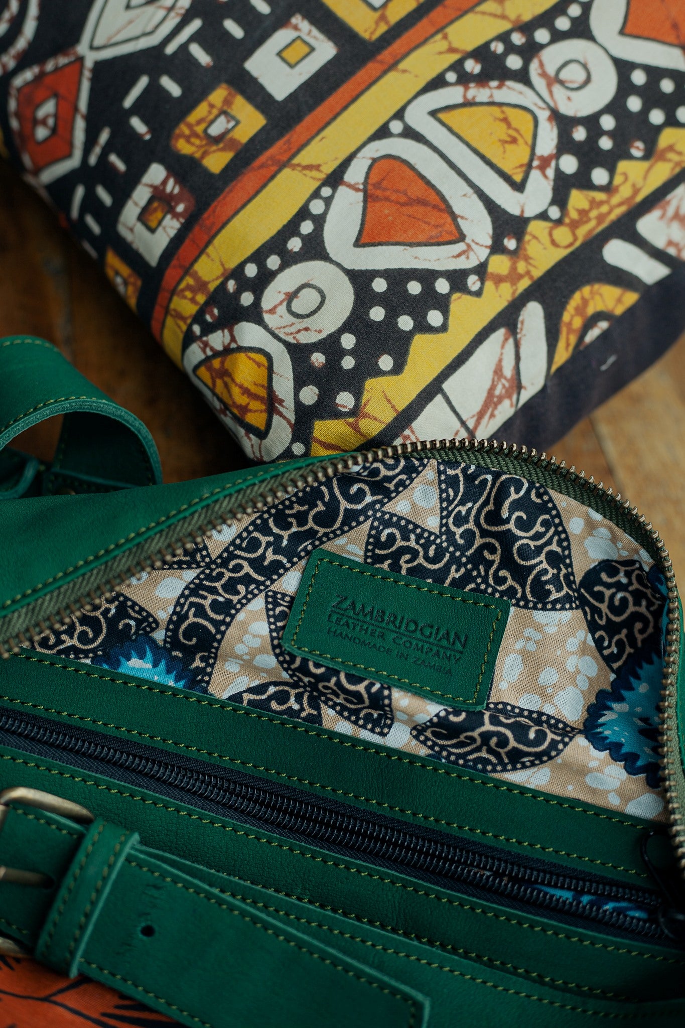 Ukucita Duffle in Green