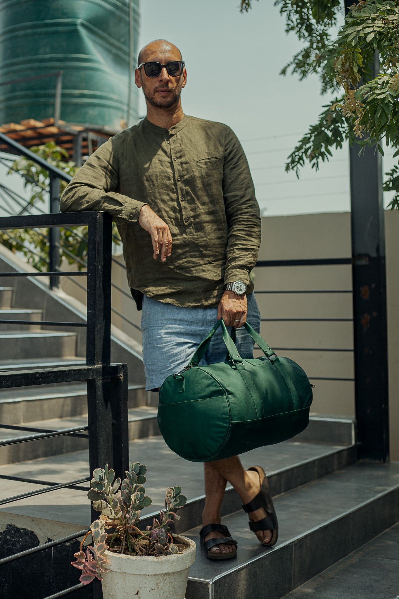 Ukucita Duffle in Green